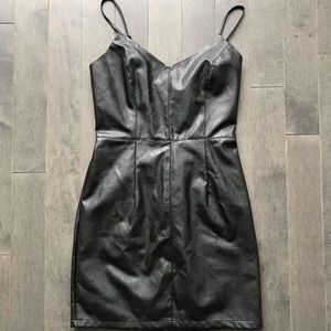Urban Outfitters Faux Leather Dress
